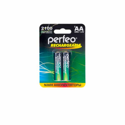 Аккумулятор AA Ni-MH Perfeo Rechargeable PF AA2100x2BL HR6 2100мАч BL2