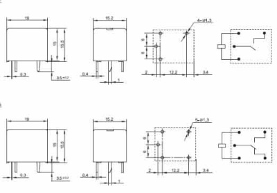 Реле-электромагнитное-силовое-JQC-3FF-005-1ZS(551)-Honfa-Group