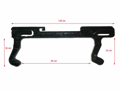 Крючок (защёлка) двери микроволновой (СВЧ) печи Galanz A