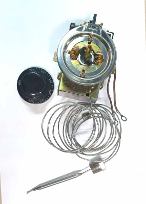 Терморегулятор 320°C 32A EP019 к пром. плитам капилляр - 2.5м