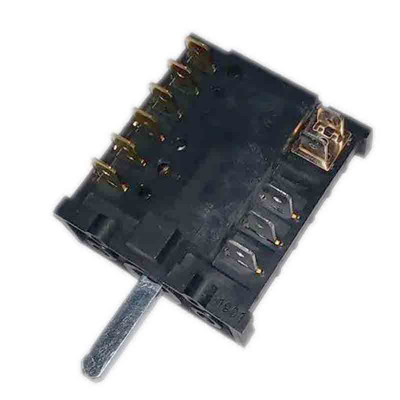 Переключатель конфорки 7-позиц. 6 гр.конт. ST-856 EP051 Rika