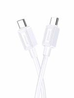 Кабель Jokade JA029 Type-C Type-C 5А 100W силиконовый белый 1 м