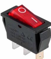 Кнопка 3-х контакт.15А250V KN027