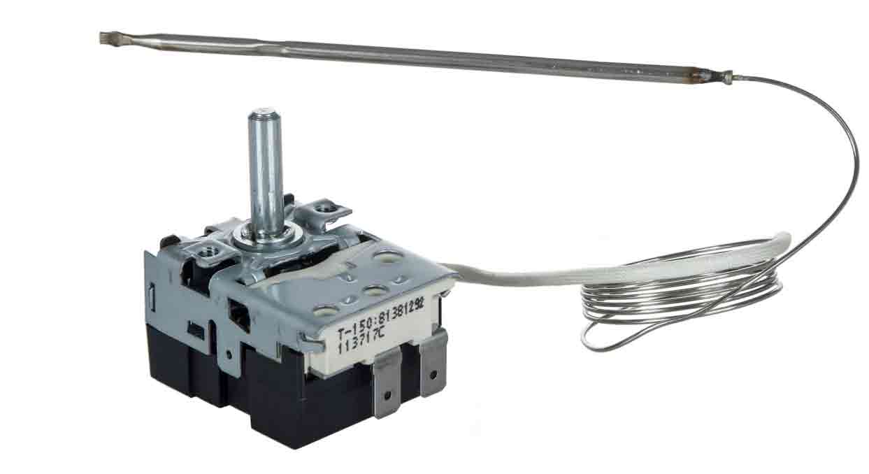 Терморегулятор 0-299°C 2 контакта 250 16A 81381292 капилляр - 1.0м датчик - 130мм Hansa Терморегулятор 0-299°C 2 контакта 250 16A 81381292 капилляр - 1.0м датчик - 130мм Hansa