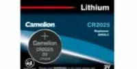 Элемент питания CR2025 литиевый Camelion BL5