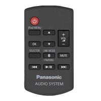 Пульт TV Panasonic RAK-SC989ZM - original