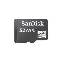 MicroSD 32 Gb SanDisk +SD адаптер (class 4)