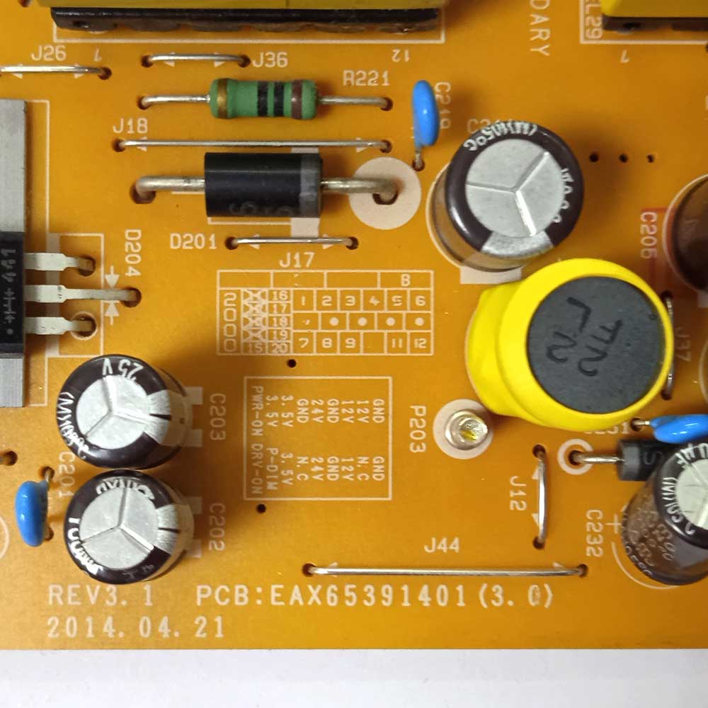 PowerBoard LG EAX65391401 3.0 LGP32-14PLT TENKJ630718012389(3.2) Фото 2