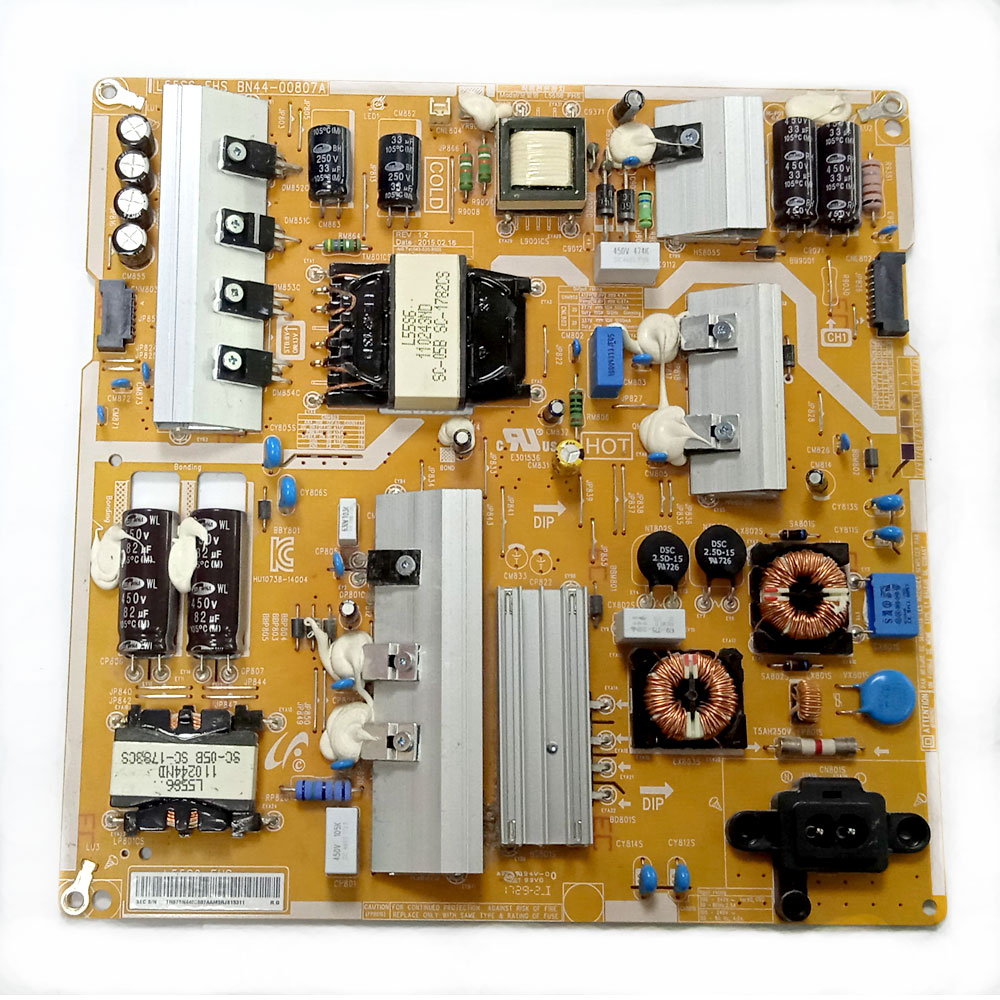 PowerBoard Samsung BN44-00807A L55S6_FHD (демонтаж с UE55MU8300UXRU) -  PowerBoard в Хабаровске