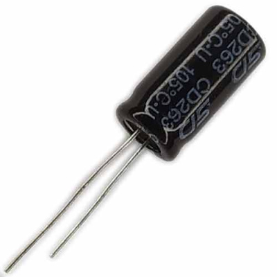 Конденсатор электролитический 470мкФ 35В -40+105°C CD263 (SD) вид2
