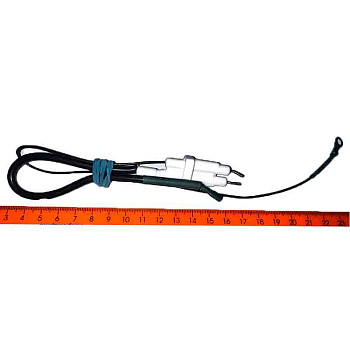 Электрод розжига на газовое оборудование, котлы длина 5,7см, 1,8см_1см, общая длина 37см GZ072