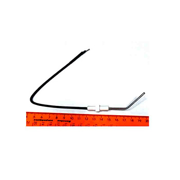 Электрод розжига на газовое оборудование, котлы D 0,2мм, керам 0,9_0,9 общая длина 28,5см GZ076