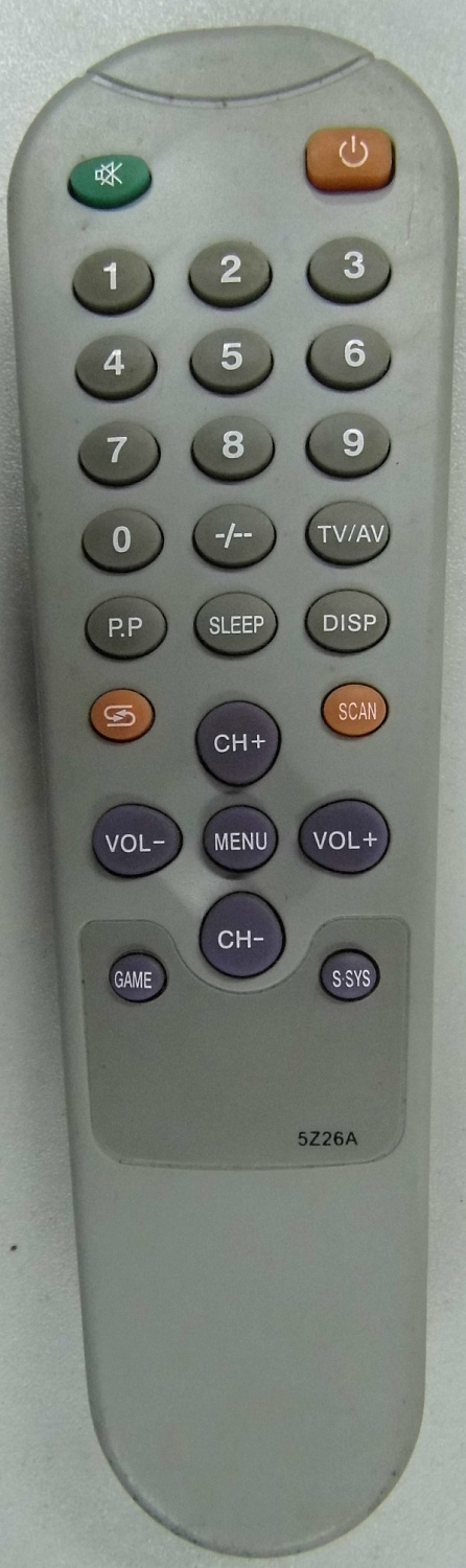 Пульт TV Konka 5Z26A БУ