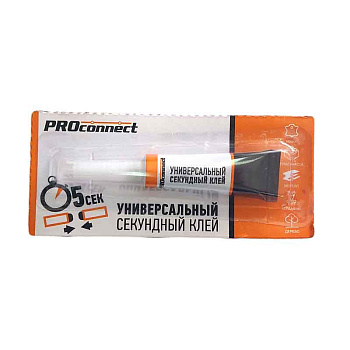 Универсальный секундный клей-гель на мульти карте, 3 г
