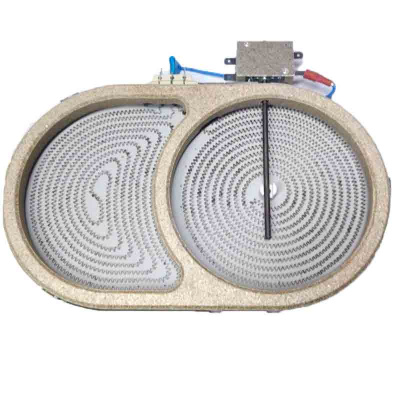Конфорка двойная для стеклокерамики D-165_270 230V-2000W