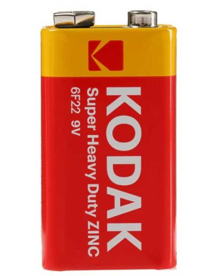 Батарейки крона солев. Kodak 6F22 6F22 9В