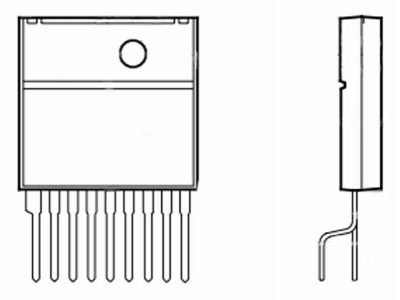 STRS6708A Импульсный регулятор со встроенным ключом ISQL9