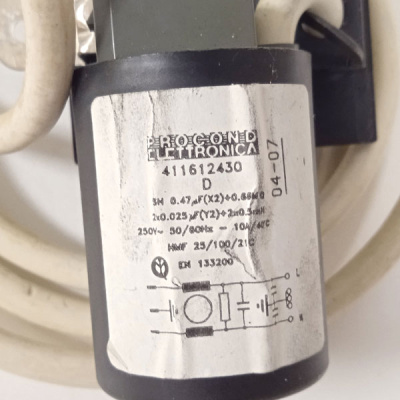 Фильтр сетевой стиральной машины (СМА) Indesit, Ariston 411612430 D Procond Elettronica Фото 2