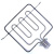 ТЭН-духовки-800W-1500W-230V-320x305мм-Weissgauff-EOV-29-PDB-(демонтаж)