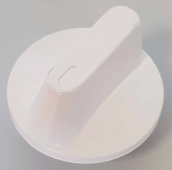 Ручка переключателя режимов конфорки плиты Электра 1449 белый