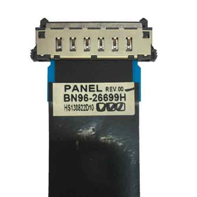 Cable-LVDS-(Шлейф)-Samsung-UE42F5000AKXRU-Ver-AS01-PANEL-Rev.00-BN96-26699H-Hansung-AWM-20861-60V-105C-VW-1-Д=390-Ш=28,5-Шаг=0,5-N=51-(