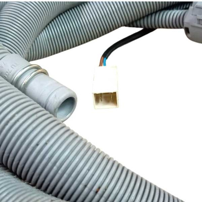 Шланг посудомоечной машины (ПММ) Electrolux ESL45010 117305.00 L мм с системой аквастоп. Фото с клеммами.