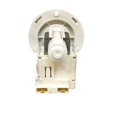 Насос сливной (помпа) BPX2-75 132732020 Leili 30W, крепл. — 3 защелки, выводы — сзади раздельно. Фото 2