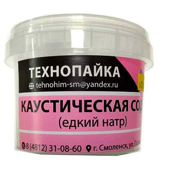 Сода каустическая  100 гр Технохим