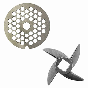 Набор нож и решетка  для мясорубки NR1201
