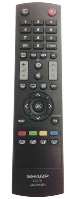 Пульт TV Sharp GB042WJSA