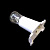 Плафон с лампой Е14Ф-001Hotpoint-Ariston (демонтаж)
