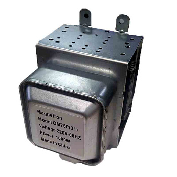 Магнетрон OM75P MGE-03 1000Вт Samsung - вид спереди
