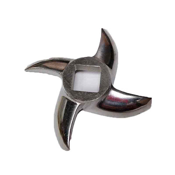 Нож для промышленной мясорубки Внеш.d.61.5mm d Квад.12.5mm