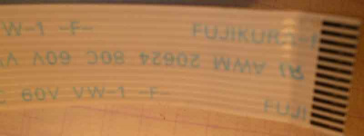 Cable HP Q3388A SDGOA-0403 Fujikura AWM 20624 80C 60V VW-1 -F- 850mm 13pin