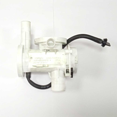 Корпус насоса стиральной машины DC61-02505A010 белый Samsung