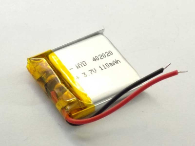 Аккумулятор-402020-Li-ion-110мАч-3.7V