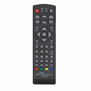 Пульт DTV универсальный DVB-T2+2 верс.2023 (ClickPdu)