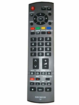 Пульт TV Panasonic EUR-7651120 Viera