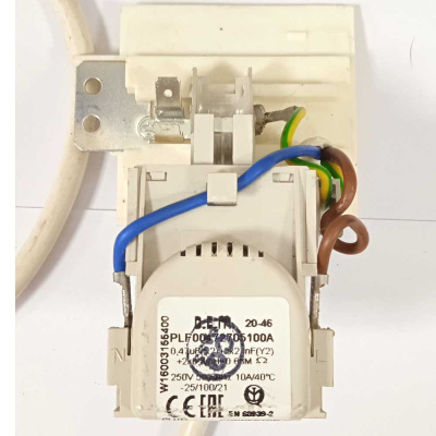 Провод сетевой стиральной машины PLF00472705100A белый Indesit Фото 2