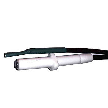 Электрод розжига на газовое оборудование, котлы D- 0,2мм, керам 0,9_0,9, общая длина 28,5см GZ077