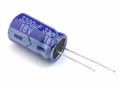 Конденсатор-электролитический-3300-мкФ-16-В--40+105°C-(Honsing)