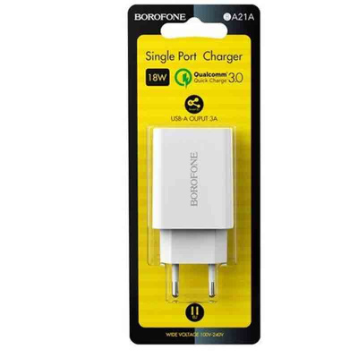 Адаптер сетевой A59A быстрая зарядка Borofone