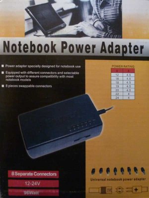 Блок питания 12V-24V 96W HHW-96W China