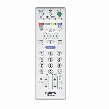 Пульт TV Sony RM-1025A бел. (Huayu)
