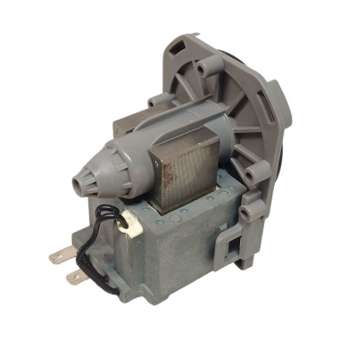Насос сливной (помпа) Drain Pump PSB-01 Fudi 30W, крепл. — 3 защелки, выводы — сзади вместе. Фото 4