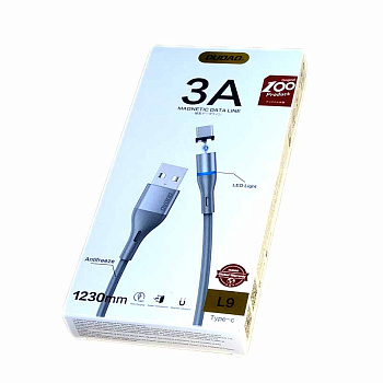 Магнитный data кабель USB-Type-C 1,230м L9 DUDAO